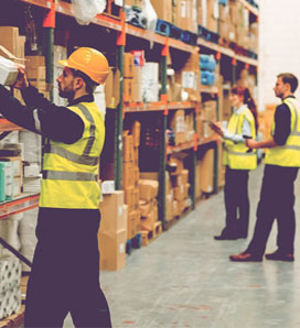 warehouse packer workers 3 pickers